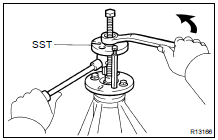 REMOVE COMPANION FLANGE