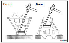 REMOVE FRONT AND REAR BEARING OUTER RACES