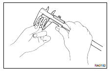 INSPECT COMPRESSION SPRING FREE LENGTH