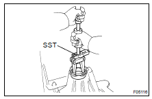 REMOVE BEARING OUTER RACE