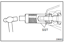  INSTALL BEARING OUTER RACE