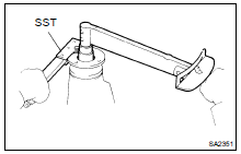  INSTALL ACTUATOR, SHIFT FORK AND SLEEVE