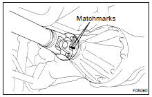 DISCONNECT REAR PROPELLER SHAFT