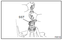 REMOVE BEARING OUTER RACE