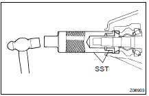 INSTALL BEARING OUTER RACE