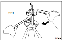  INSTALL COMPANION FLANGE