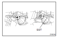 REMOVE COMPANION FLANGE