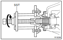 REMOVE COMPANION FLANGE