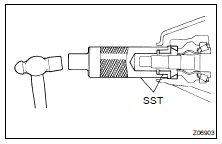 INSTALL BEARING OUTER RACE