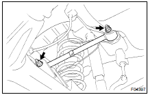 REMOVE UPPER CONTROL ARM