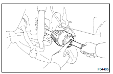 INSTALL STEERING KNUCKLE