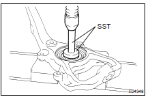 INSTALL BEARING AND BUSHING