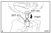 INSTALL PULLEY