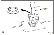 REPLACE REAR BEARING