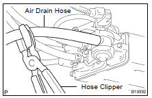 INSPECT EVAP SYSTEM LINE