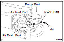 INSPECT CHARCOAL CANISTER