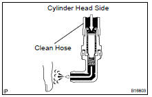 INSPECT PCV VALVE