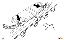 REMOVE HEATER CONTROL HOUSING