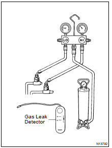 INSPECT REFRIGERATION SYSTEM FOR LEAKS