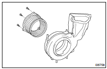 REMOVE BLOWER MOTOR