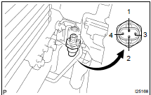 INSPECT PRESSURE SWITCH OPERATION