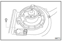 REMOVE BLOWER MOTOR CONTROL RELAY