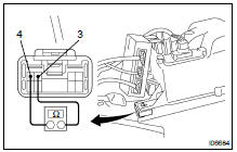  INSPECT THERMISTOR RESISTANCE