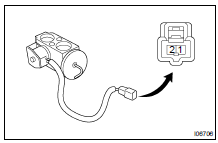 INSPECT MAGNETIC VALVE OPERATION