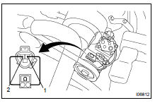  INSPECT COMPRESSOR LOCK SENSOR RESISTANCE