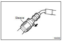 CONNECT QUICK DISCONNECT ADAPTERS TO SERVICE VALVES