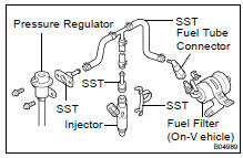 INSPECT INJECTOR INJECTION