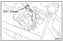 INSPECT INJECTOR INJECTION