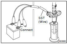 INSPECT INJECTOR INJECTION