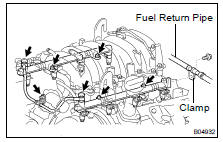 REMOVE DELIVERY PIPES AND INJECTORS