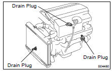 DRAIN ENGINE COOLANT