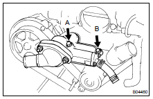 INSTALL WATER INLET AND INLET HOUSING ASSEMBLY