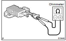 INSPECT FUEL PUMP RESISTOR