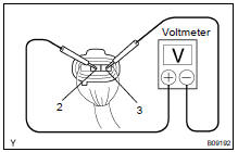 INSPECT POWER OUTPUT OF VAPOR PRESSURE SENSOR