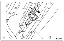 INSTALL SEAT POSITION SENSOR ASSEMBLY