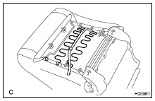  REMOVE SEATBACK FRAME