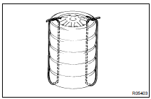 DEPLOYMENT WHEN DISPOSING OF FRONT PASSENGER AIRBAG ASSEMBLY ONLY