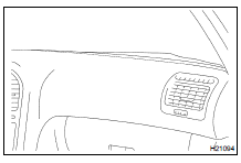 INSPECT SUPPLEMENTAL RESTRAINT SYSTEM