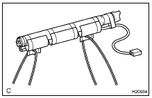 DEPLOYMENT WHEN DISPOSING OF CURTAIN SHIELD AIRBAG ASSEMBLY