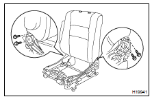 INSTALL SEATBACK ASSEMBLY