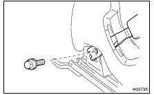 (a) Engage the clamp, then connect the connector.