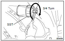 REPLACE OIL FILTER