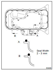 INSTALL NO.1 OIL PAN