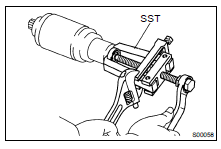 REPLACE REAR BEARING