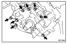 REMOVE OIL PUMP