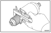 INSPECT COMMUTATOR DIAMETER